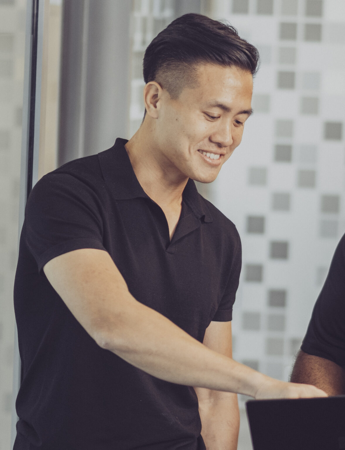 Austin Huang, Managing Director of Austin Technology, in the office